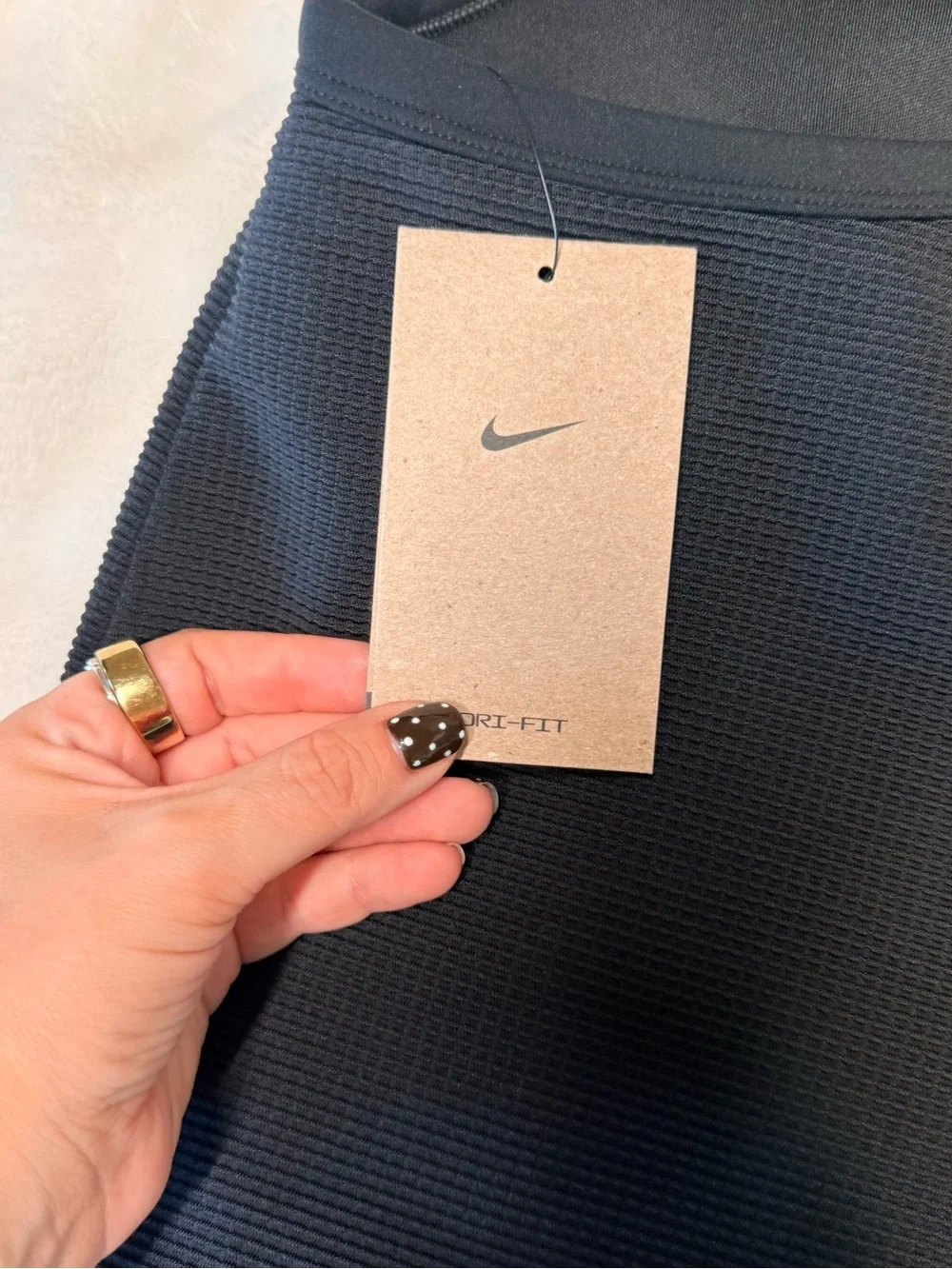 Nike Black Tank Top YL NWT